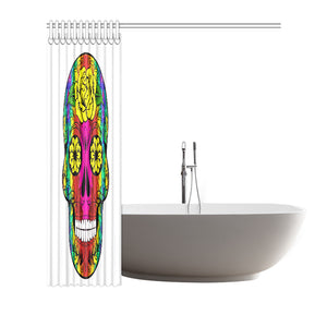 skull 11 Shower Curtain 72"x72"