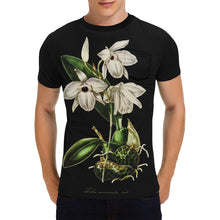 Load image into Gallery viewer, laelia acuminata Men&#39;s All Over Print T-Shirt with Chest Pocket (Model T56)