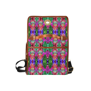 stained glass pattern 2 aa Waterproof Canvas Bag/All Over Print (Model 1641)