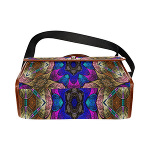 fractal 50 aa Waterproof Canvas Bag/All Over Print (Model 1641)