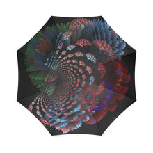 Load image into Gallery viewer, fractal spiral 2 Foldable Umbrella